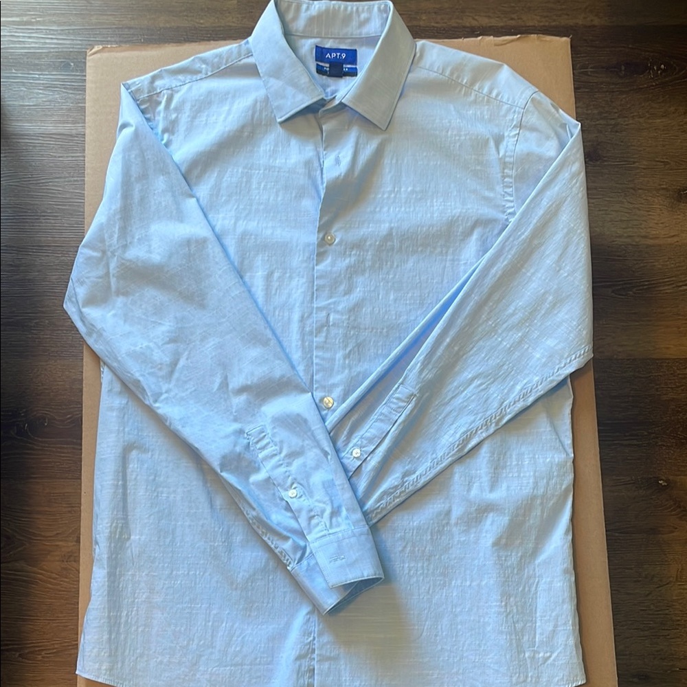 Apt 9 Light Blue Men's Shirt